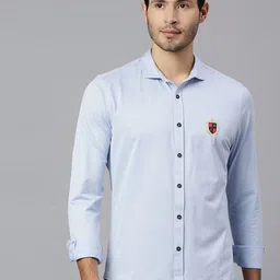 Thomas Scott Classic Slim Fit Vertical Stripes Striped Casual Shirt-picture-16