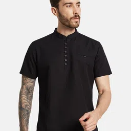 METTLE Men Opaque Pure Cotton Casual Shirt-picture-32