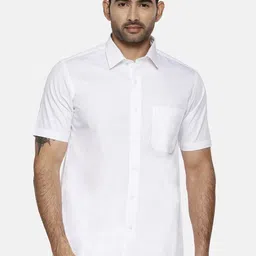 Ramraj Spread Collar Opaque Cotton Casual Shirt image 1