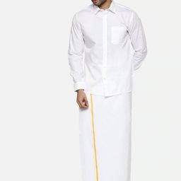 Ramraj Spread Collar Opaque Cotton Casual Shirt-picture-26