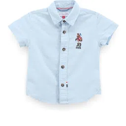 U.S. Polo Assn. Kids Boys Classic Spread Collar Casual Shirt-picture-22