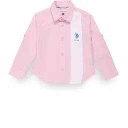 U.S. Polo Assn. Kids Boys Vertical Striped Classic Cotton Opaque Casual Shirt-picture-21
