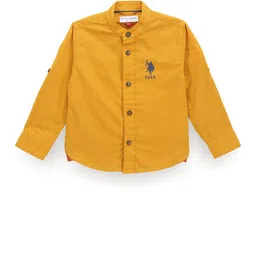 U.S. Polo Assn. Kids Boys Classic Opaque Casual Shirt-picture-43