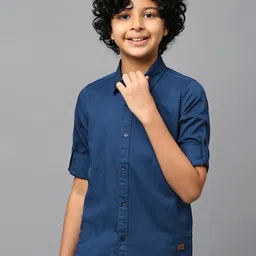 Killer Boys Roll-Up sleeves Classic Fit Pure Cotton Casual Shirt-picture-19