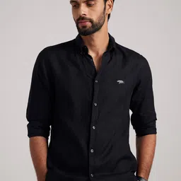 Andamen Premium Men Linen Button Down Collar Shirt-picture-27