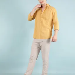 Crimsoune Club Men Classic Slim Fit Opaque Casual Shirt image 1