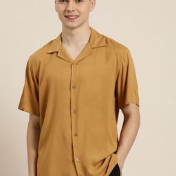 Hancock Relaxed Cuban Collar Short Sleeves Casual Shirt-picture-27