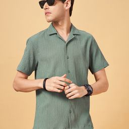 YU by Pantaloons Textured Opaque Casual Shirt-picture-44
