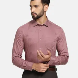 Blackberrys India Slim Opaque Pure Cotton Formal Shirt-picture-24
