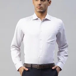 DON VINO Slim Fit Comfort Vertical Striped Cotton Formal Shirt-picture-11