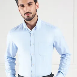 LOUIS STITCH Cotton Comfort Opaque Formal Shirt-picture-15