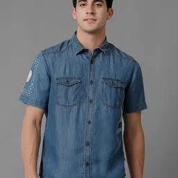 Voi Jeans Classic Cotton Casual Shirt-image-45