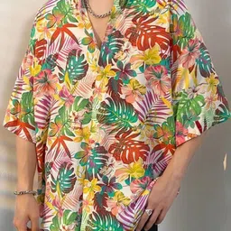 StyleCast Men Floral Opaque Printed Casual Shirt-picture-21