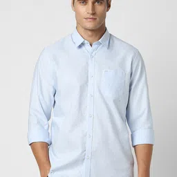 Peter England Casuals Men Slim Fit Floral Opaque Printed Casual Shirt-image-85