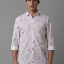 Louis Philippe Sport Men Slim Fit Floral Opaque Printed Casual Shirt-picture-16