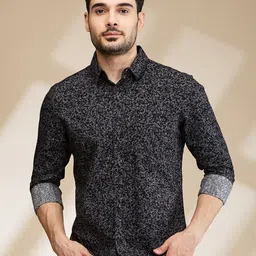 Being Human Men Slim Fit Floral Opaque Printed Casual Shirt-image-43