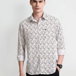 Arrow Sport Men Slim Fit Floral Opaque Printed Casual Shirt-picture-28