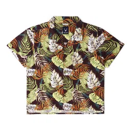 Allen Solly Junior Boys Floral Opaque Printed Casual Shirt-picture-50