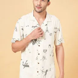 7 Alt by Pantaloons Conversational Printed Casual Shirt-picture-49