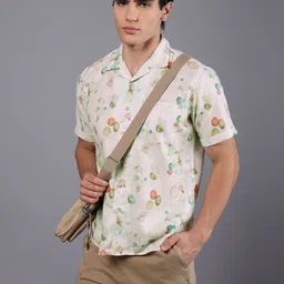 DON VINO Men India Slim Fit Conversational Printed Casual Shirt-image-93