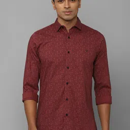 Allen Solly Slim Fit Abstract Printed Opaque Casual Shirt-image-37