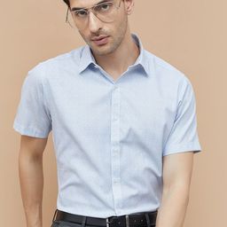 CODE by Lifestyle Men Spread Collar Abstract Printed Cotton Formal Shirt-picture-16