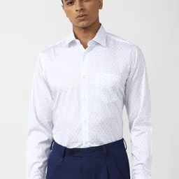 Van Heusen Micro Ditsy Printed Pure Cotton Formal Shirt-picture-27