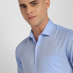 Allen Solly Slim Fit Self Design Pure Cotton Formal Shirt image 4