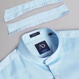 AD By Arvind Twill Spread Collar Long Sleeves Formal Shirt image 5