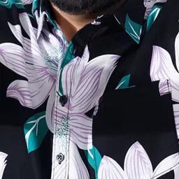 hardsoda by the indian garage co HARDSODA Floral Printed Casual Shirt image 5