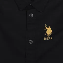 u.s. polo assn. kids U S Polo Assn Kids Boys Solid Casual Shirt image 2