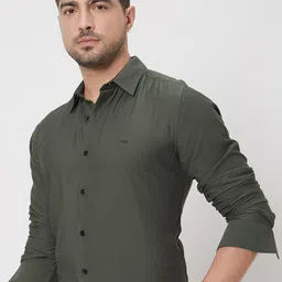 Mufti Slim Fit Opaque Casual Shirt image 3