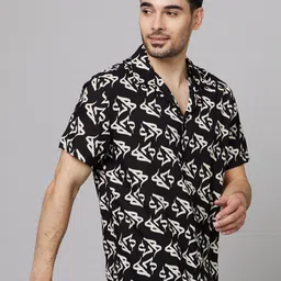 Celio Classic Conversational Printed Cotton Casual Shirt image 3