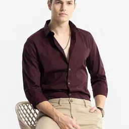 Snitch Classic Slim Fit Cotton Casual Shirt image 4