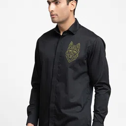 HILO DESIGN Comfort Opaque Cotton Casual Shirt image 3