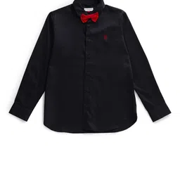 U.S. Polo Assn. Kids Boys Classic Spread Collar Long Sleeve Casual Shirt image 3