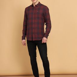 Wrangler Tartan Checked Pure Cotton Casual Shirt-picture-42