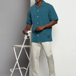 Tommy Hilfiger Textured Cotton Casual Shirt image 5