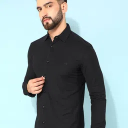 Crimsoune Club Men Classic Slim Fit Opaque Casual Shirt image 5