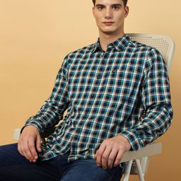 Wrangler Tartan Checks Cotton Casual Shirt-picture-9
