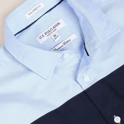 U.S. Polo Assn. Striped Pure Cotton Casual Shirt image 3