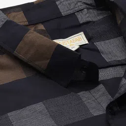 Instafab Plus Men Plus Size Classic Buffalo Checks Cotton Casual Shirt image 4