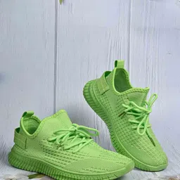 Jove Women Woven Design Comfort Insole Mesh Basics Sneakers-picture-31