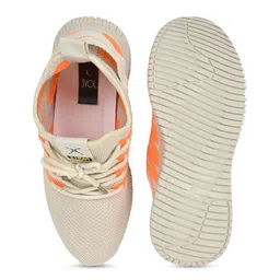 Jove Women Woven Design Comfort Insole Mesh Basics Sneakers image 5