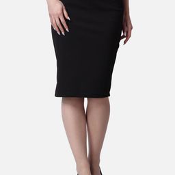 Popwings Women Knee Length Pencil Skirt-picture-32