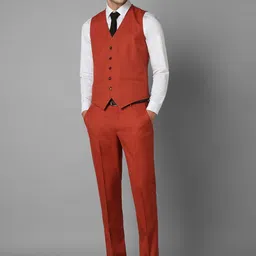 Allen Solly Slim-Fit 3 Piece Formal Suit image 4