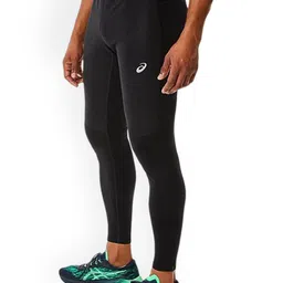 ASICS Winter Run Men Brand Logo Printed Ankle Length  Tights image 3