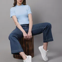 FBAR Pack Of 2 High Neck Fitted Tops image 4