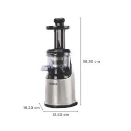 BOROSIL HealthPro 200 Watt Slow Juicer (70 RPM, Slow Squeeze Technology, Silver Cloud) image 3