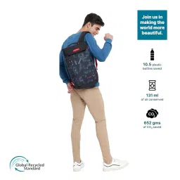 uppercase SealPro Professional Laptop Backpack (15.6 Inch) 3x more water resistant sustainable bags with rain proof zippers & Anti-theft for Men, Women, Boys and Girls, 750 Days warranty image 5
